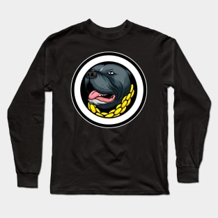 pitbull logo Long Sleeve T-Shirt